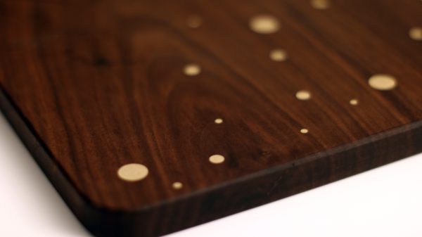 Walnut + Brass Serving Board - Image 7