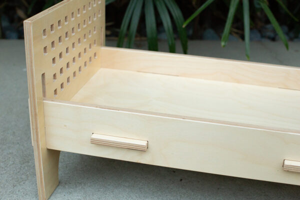 Modern Baltic Birch Cat Bed - Image 2