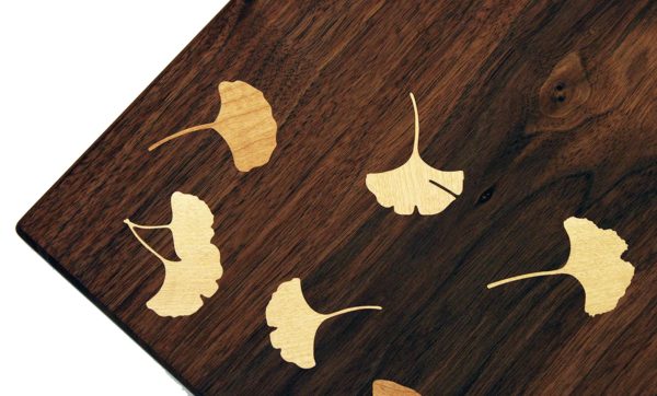 Ginkgo Leaf Walnut Serving Board - Image 5