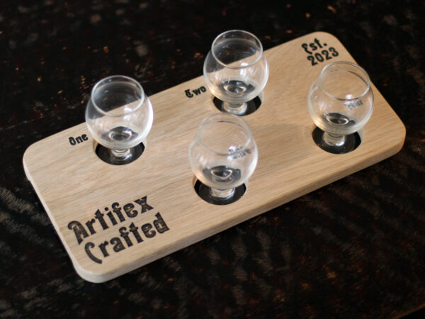 Personalized BierBräu Flight Tray - Image 9