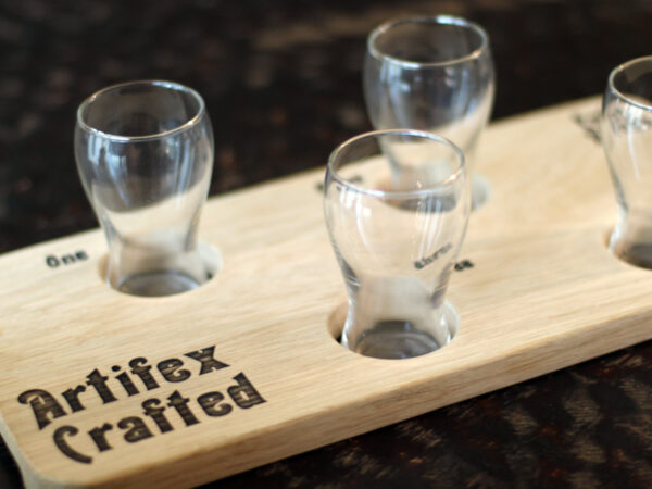 Personalized BierBräu Flight Tray - Image 13