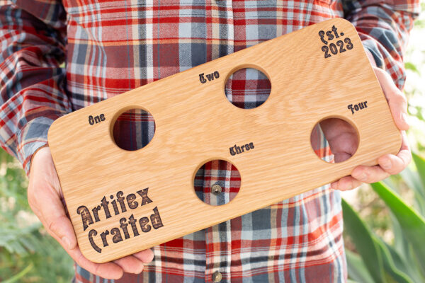 Personalized BierBräu Flight Tray