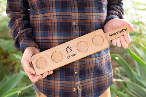 Personalized Beer Flight Paddle (4-Flight)