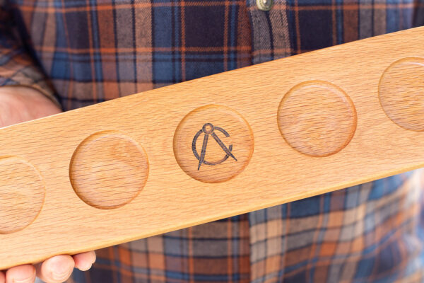 Personalized Beer Flight Paddle (5-Flight) - Image 3