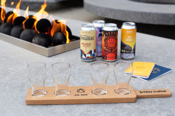 Personalized Beer Flight Paddle (4-Flight) - Image 9